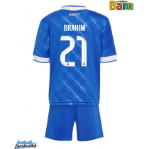 Real Madrid Brahim Diaz #21 Tredjedraktsett Barn 2025-26 Kortermet (+ Korte bukser)